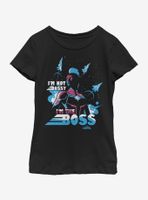 Marvel Captain I Am The Boss Youth Girls T-Shirt