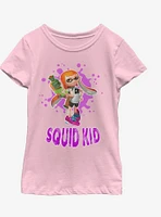 Nintendo Splatoons Squid Kid Youth Girls T-Shirt