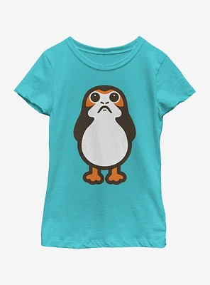 Star Wars Episode VIII The Last Jedi Big Porg Youth Girls T-Shirt