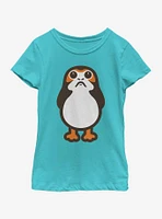 Star Wars Episode VIII The Last Jedi Big Porg Youth Girls T-Shirt