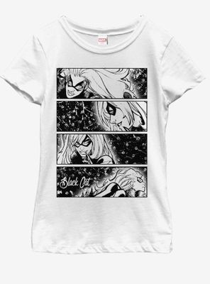 Marvel Black Cat Youth Girls T-Shirt