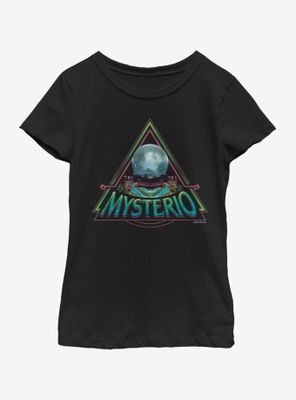 Marvel Spiderman: Far From Home Mysterio Triangle Youth Girls T-Shirt
