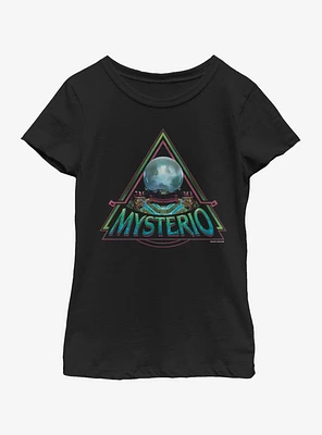 Marvel Spiderman: Far From Home Mysterio Triangle Youth Girls T-Shirt