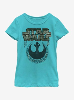 Star Wars Boho Reb Youth Girls T-Shirt