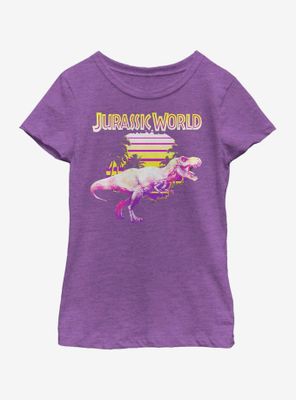 Jurassic Park Lizard Crossing Youth Girls T-Shirt
