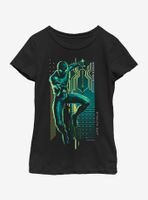 Marvel Spiderman: Far From Home Webslinger Block Youth Girls T-Shirt