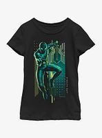 Marvel Spiderman: Far From Home Webslinger Block Youth Girls T-Shirt