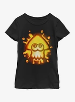 Nintendo Splat Pumpkin Youth Girls T-Shirt