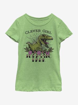 Jurassic Park Clever Girl Youth Girls T-Shirt