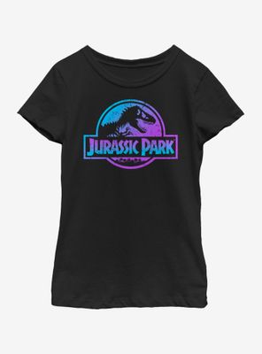 Jurassic Park Colored Logo Youth Girls T-Shirt