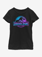 Jurassic Park Colored Logo Youth Girls T-Shirt