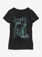 Marvel Spiderman: Far From Home Spider Darkness Youth Girls T-Shirt