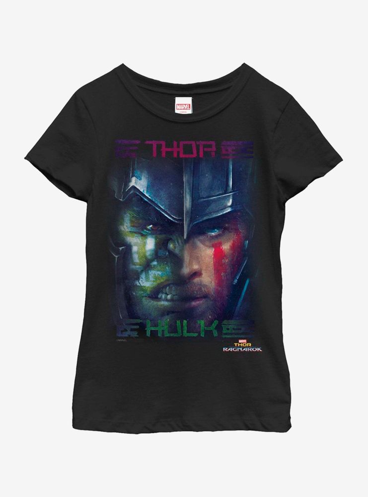 Marvel Thor Co Workers Youth Girls T-Shirt