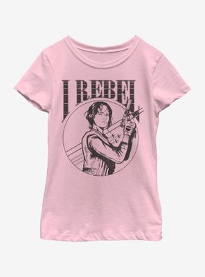 Star Wars The Last Jedi I Rebel Youth Girls T-Shirt