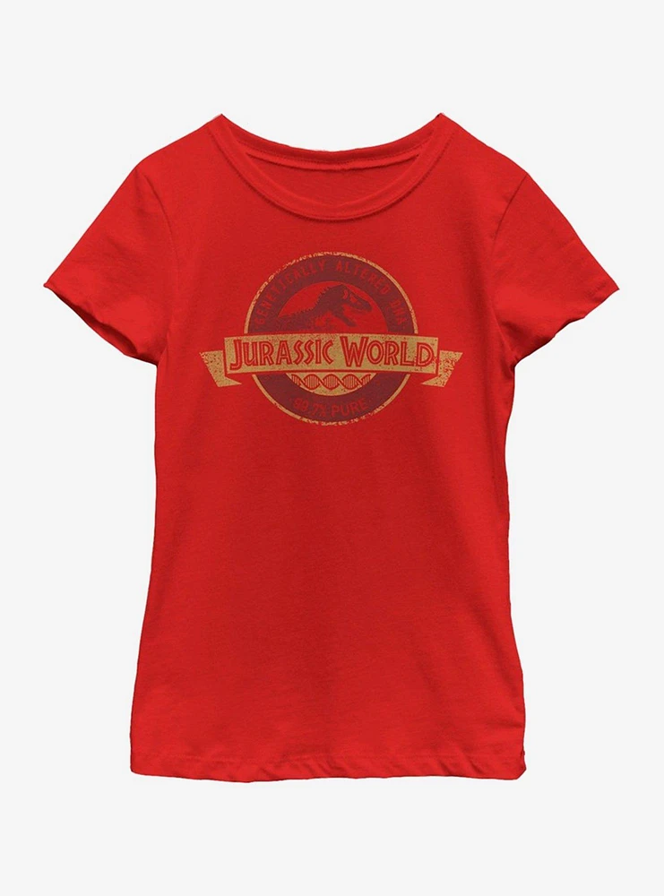 Jurassic Park Classic Circle Youth Girls T-Shirt