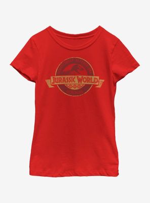 Jurassic Park Classic Circle Youth Girls T-Shirt