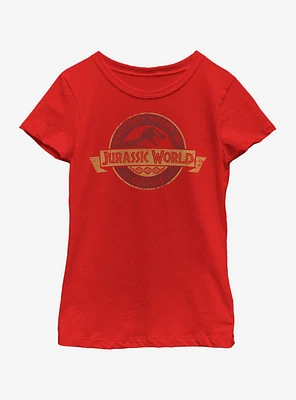 Jurassic Park Classic Circle Youth Girls T-Shirt