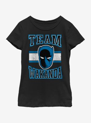 Marvel Black Panther Team Wakanda Youth Girls T-Shirt