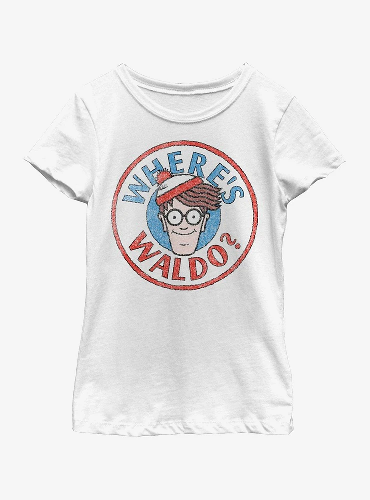 Where's Waldo Head Games Youth Girls T-Shirt