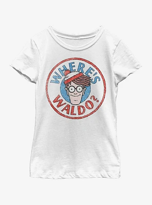 Where's Waldo Head Games Youth Girls T-Shirt