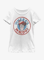 Where's Waldo Head Games Youth Girls T-Shirt