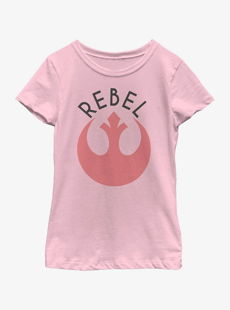Star Wars Episode VII The Force Awakens Rebel Youth Girls T-Shirt