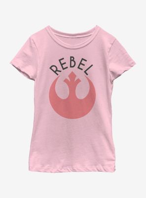 Star Wars Episode VII The Force Awakens Rebel Youth Girls T-Shirt