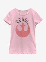 Star Wars Episode VII The Force Awakens Rebel Youth Girls T-Shirt