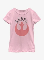 Star Wars Episode VII The Force Awakens Rebel Youth Girls T-Shirt