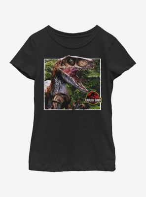 Jurassic Park Rap Attack Youth Girls T-Shirt