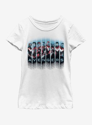 Marvel Avengers: Endgame Grid Panel Youth Girls T-Shirt