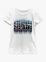 Marvel Avengers: Endgame Grid Panel Youth Girls T-Shirt