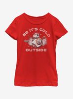 Star Wars The Last Jedi BB Cold Youth Girls T-Shirt