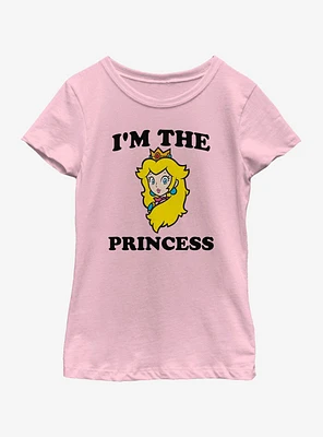 Nintendo Super Mario Lil Princess Youth Girls T-Shirt