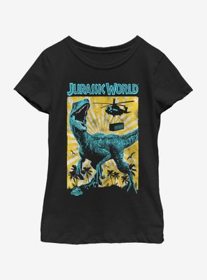 Jurassic Park Capture and Contain Youth Girls T-Shirt