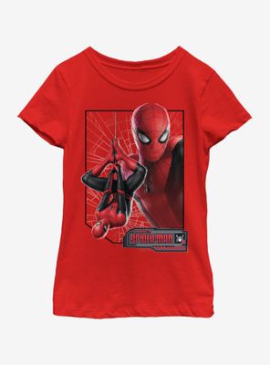 Marvel Spiderman: Far From Home New Suit Youth Girls T-Shirt