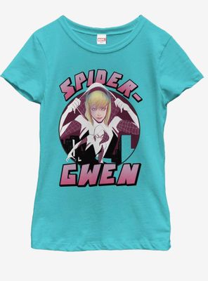 Marvel Spiderman Spider Gwen Youth Girls T-Shirt