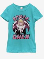 Marvel Spiderman Spider Gwen Youth Girls T-Shirt