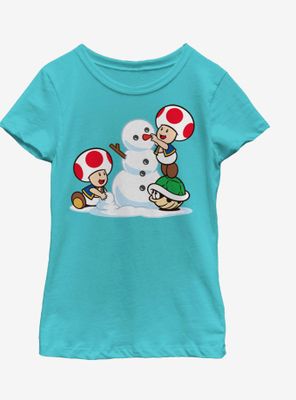Nintendo Frosty Toad Youth Girls T-Shirt