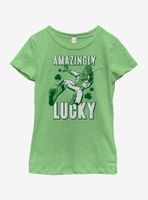 Marvel Spiderman Amazingly Lucky Youth Girls T-Shirt