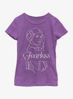 Star Wars Fearless Leia Youth Girls T-Shirt