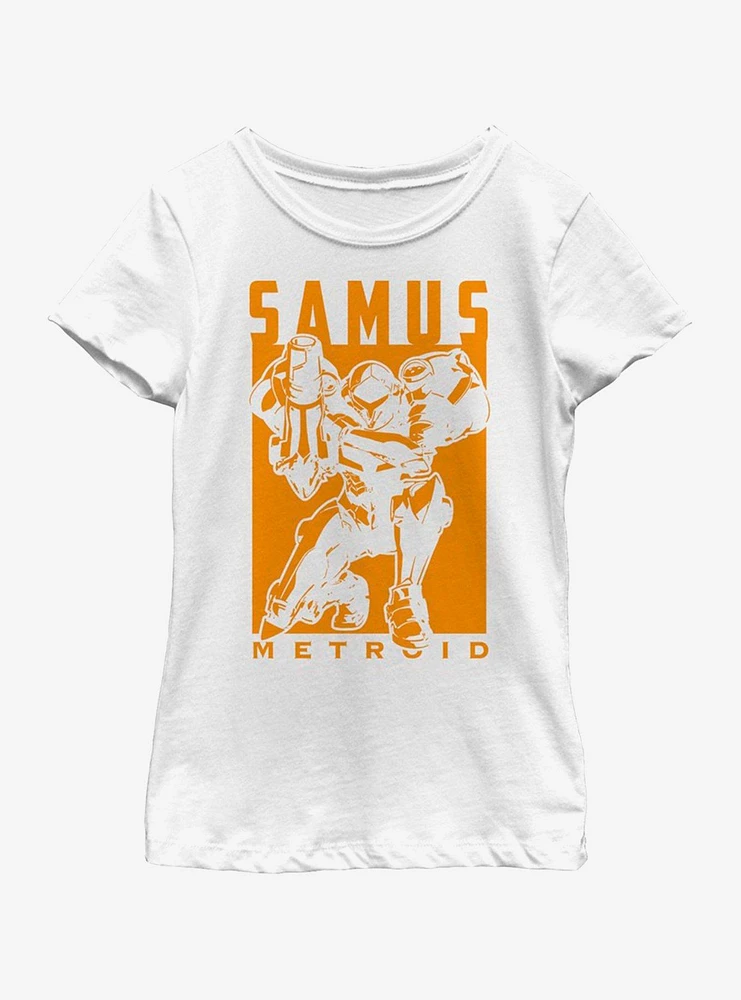 Nintendo Metroid Youth Girls T-Shirt