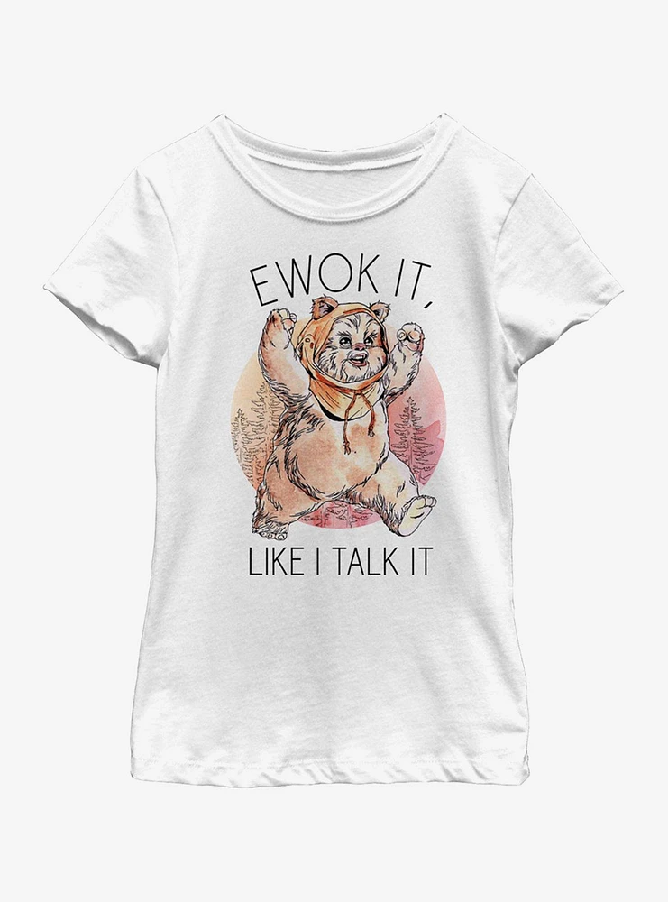 Star Wars Ewok It Youth Girls T-Shirt