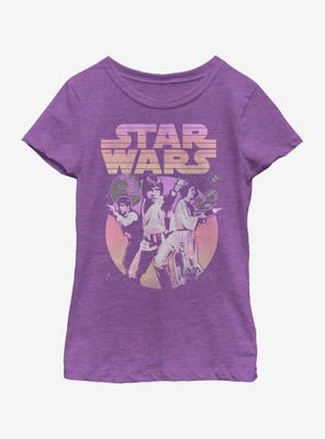 Star Wars Hero Fight Youth Girls T-Shirt