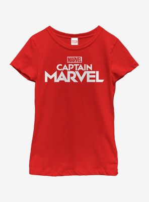 Marvel Captain Classic Logo Youth Girls T-Shirt