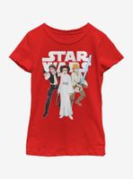 Star Wars Trio Rebels Youth Girls T-Shirt