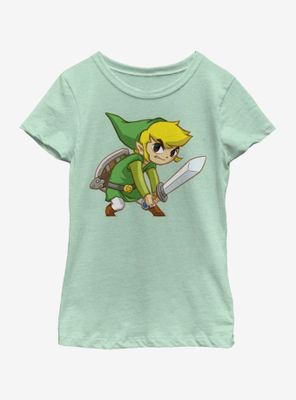 Nintendo Legend of Zelda Big Link Youth Girls T-Shirt