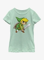Nintendo Legend of Zelda Big Link Youth Girls T-Shirt