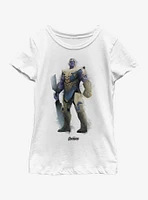 Marvel Avengers: Endgame Thanos Paint Youth Girls T-Shirt