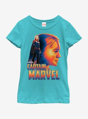 Marvel Captain Capn Sil Youth Girls T-Shirt